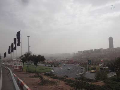 الودگی هوا در تبریز